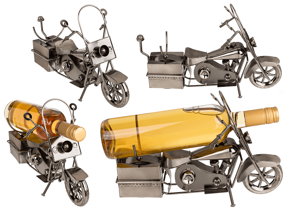 Metal bottle holder, Motorbike III,