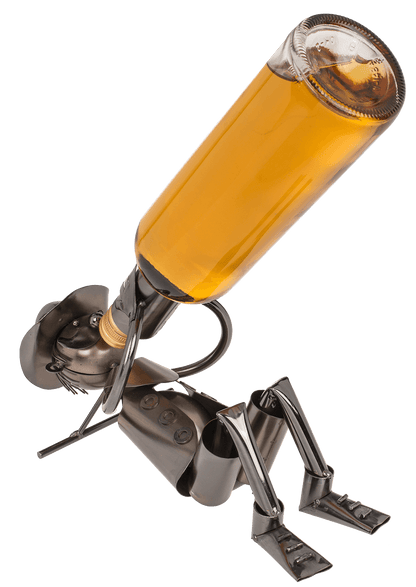 Metal bottle holder, Drinker II,