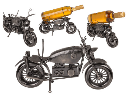 Metal bottle holder, motorcycle IV, 30 x 17.5 cm