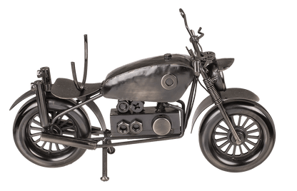 Metal bottle holder, motorcycle IV, 30 x 17.5 cm