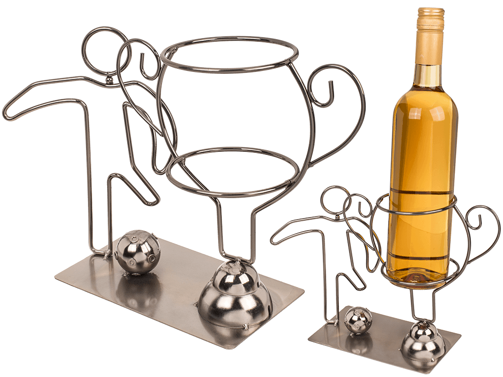 71-3312_000.png Metal bottle holder, Football Champion, - Afbeelding 1