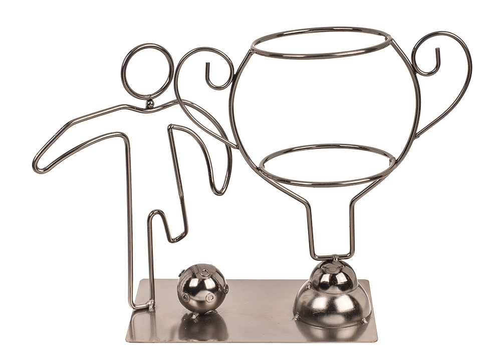 Metal bottle holder, Football Champion,