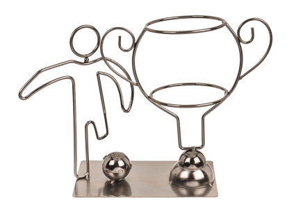 Metal bottle holder, Football Champion,
