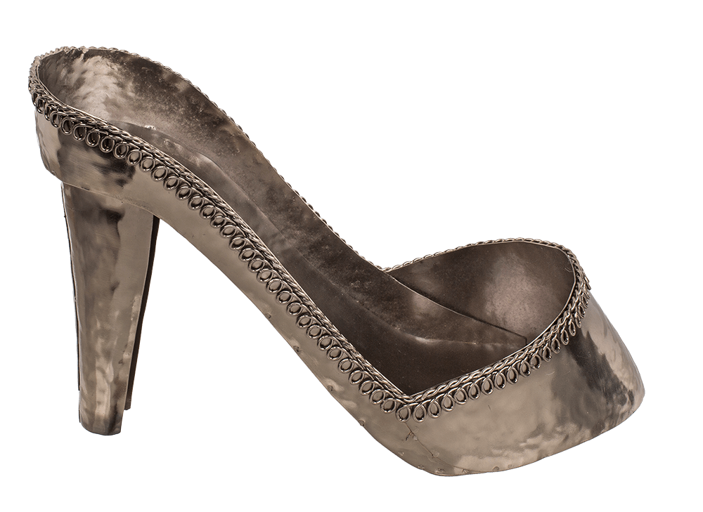 Metal bottle holder, High Heel,
