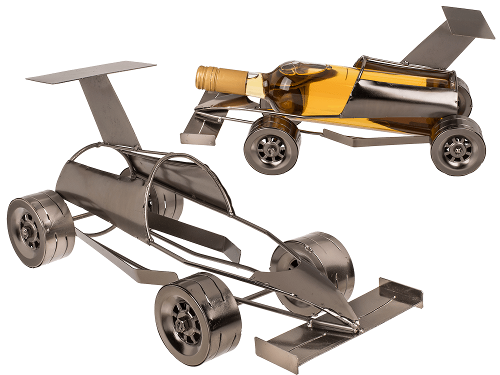 Metal bottle holder, Racing Car,