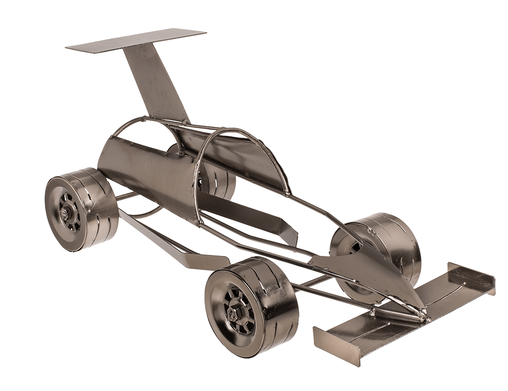 Metal bottle holder, Racing Car,