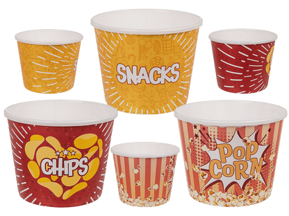 Snack bucket, ca. 17 x 17 x 13,3 cm,