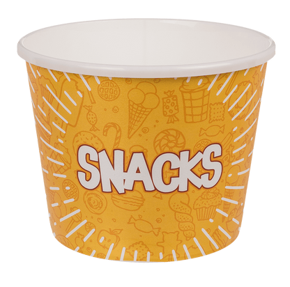 Snack bucket, ca. 17 x 17 x 13,3 cm,