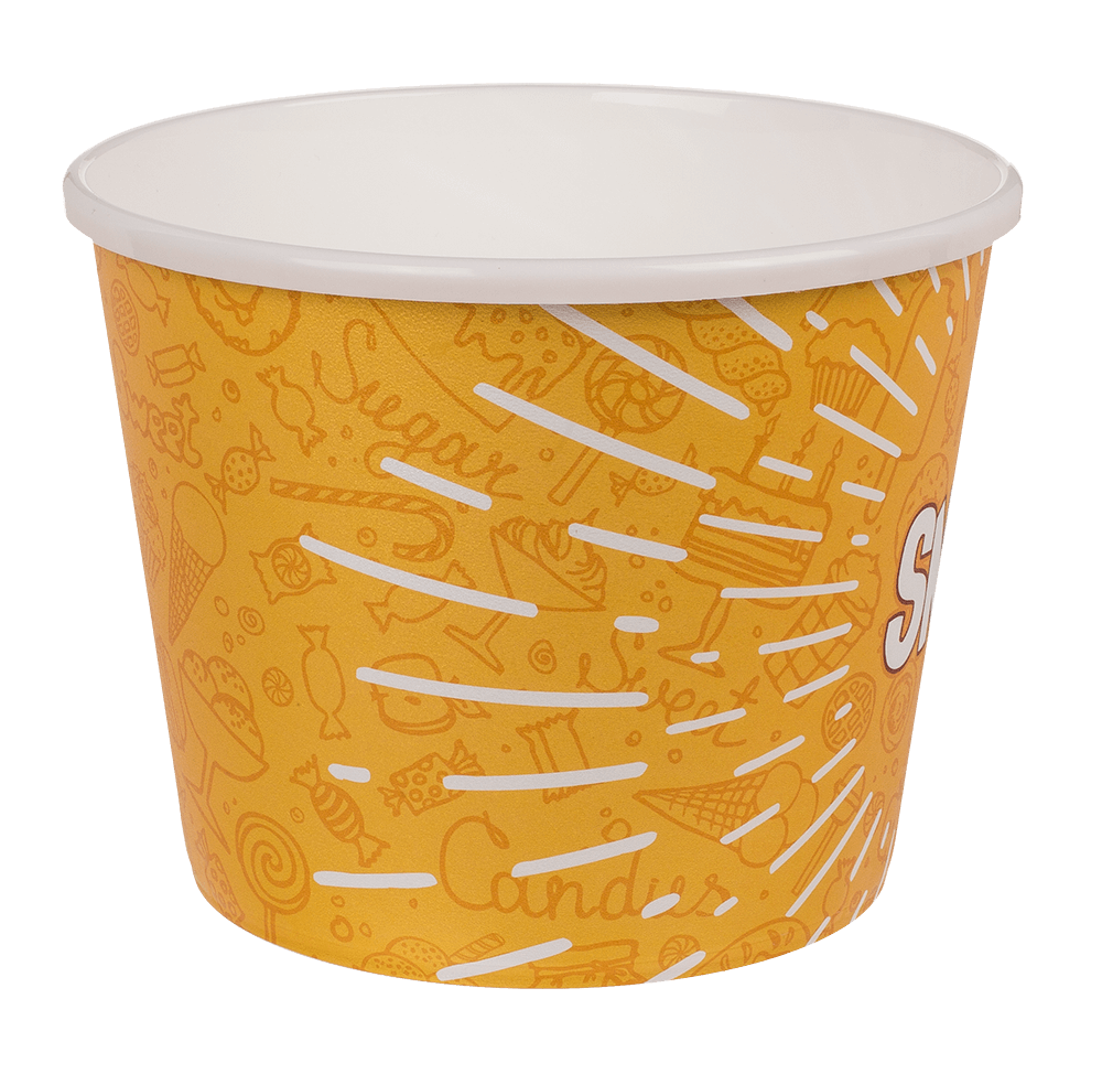 Snack bucket, ca. 17 x 17 x 13,3 cm,