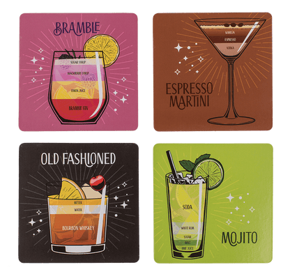 Cork Coaster, Cocktail Recipes,