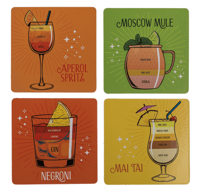 Cork Coaster, Cocktail Recipes,