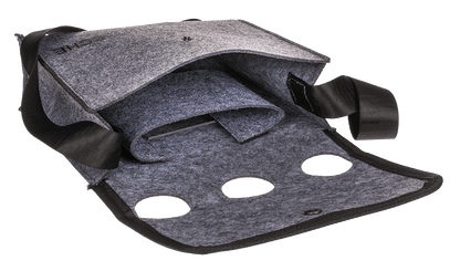 Grey Shoulder Bag, Männerhandtasche,