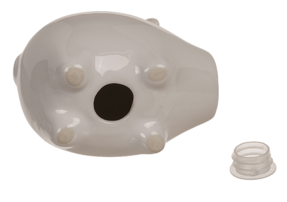 Salt & pepper shaker, pigs with magnet nose,