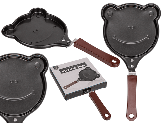 Frying pan, frog,