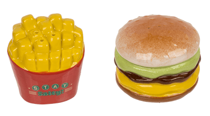 Salt & pepper shaker, Burger & Fries,