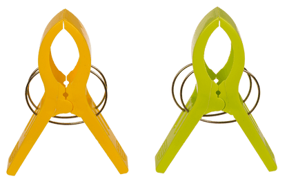 Big beach towel clips, colorful,