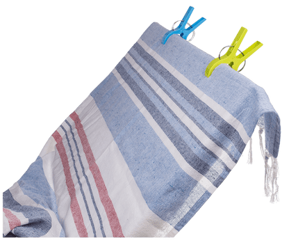 Big beach towel clips, colorful,