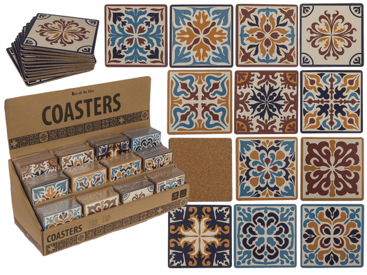 Cork Coaster, Mosaic,