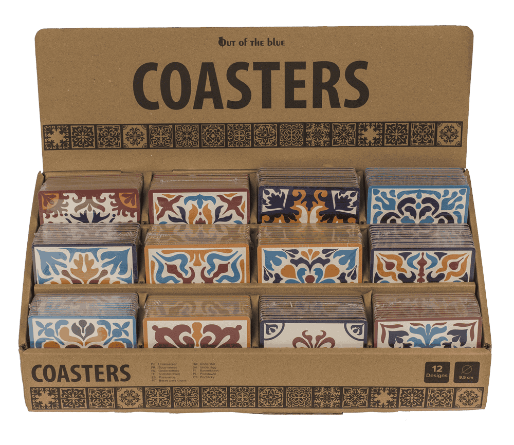 Cork Coaster, Mosaic,