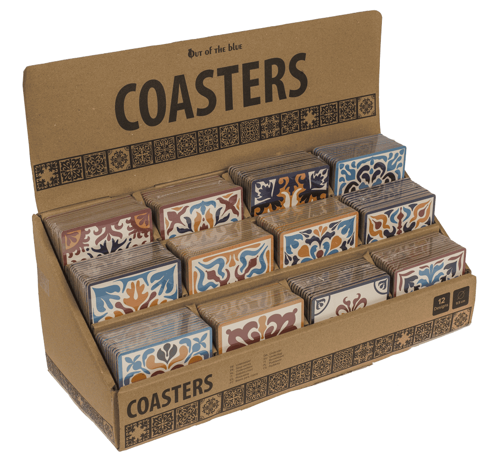 Cork Coaster, Mosaic,