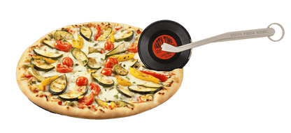 Pizza Cutter, Vinyl, 21,5 x 8,5 cm,