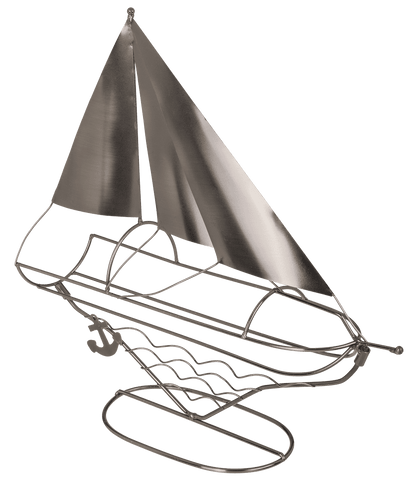 Metal bottle holder, Sail Boat,
