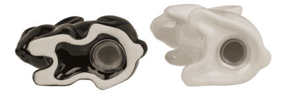 Salt & pepper shaker, rabbits, 11 x 4.5 x 8 cm,