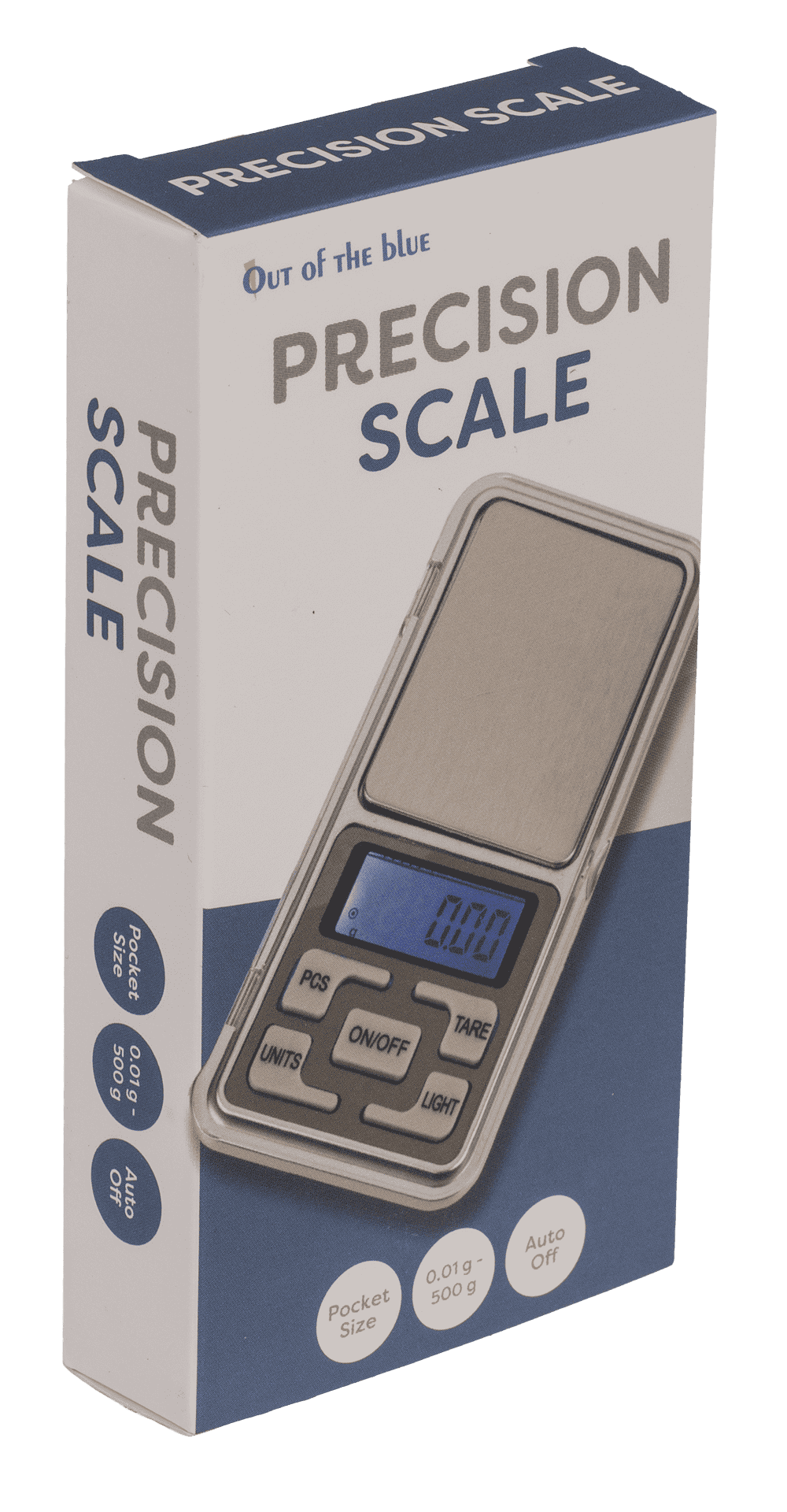 Stainless steel precision scales, 12 x 6 cm,