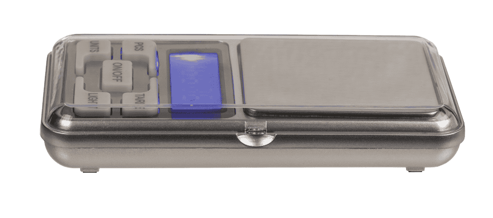 Stainless steel precision scales, 12 x 6 cm,
