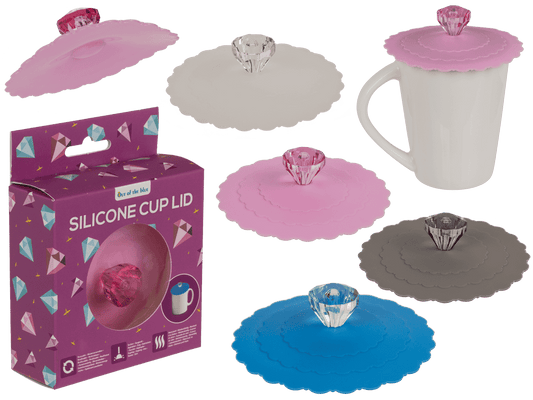 Silicone Lid, Diamonds, X cm,