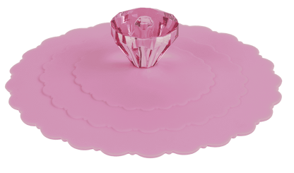 Silicone Lid, Diamonds, X cm,