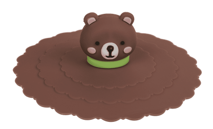 Silicone Lid, Animals, X cm,