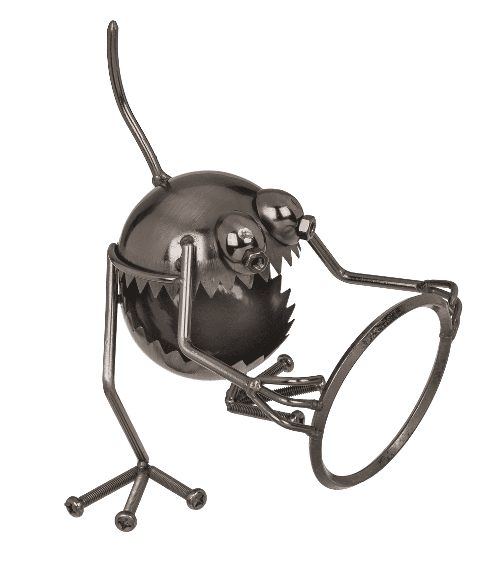 Metal bottle holder, Monster,