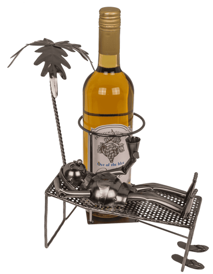 Metal bottle holder, Basking.