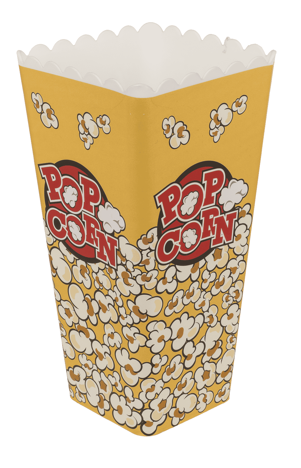 Square snack bucket, 10 x 10 x 24.2 cm,