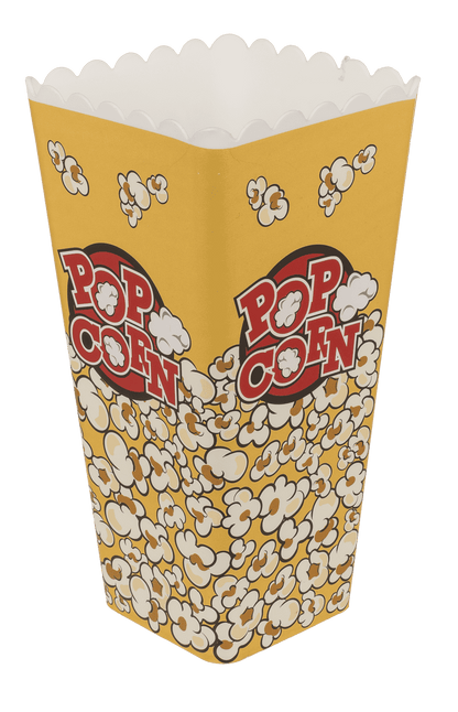 Square snack bucket, 10 x 10 x 24.2 cm,