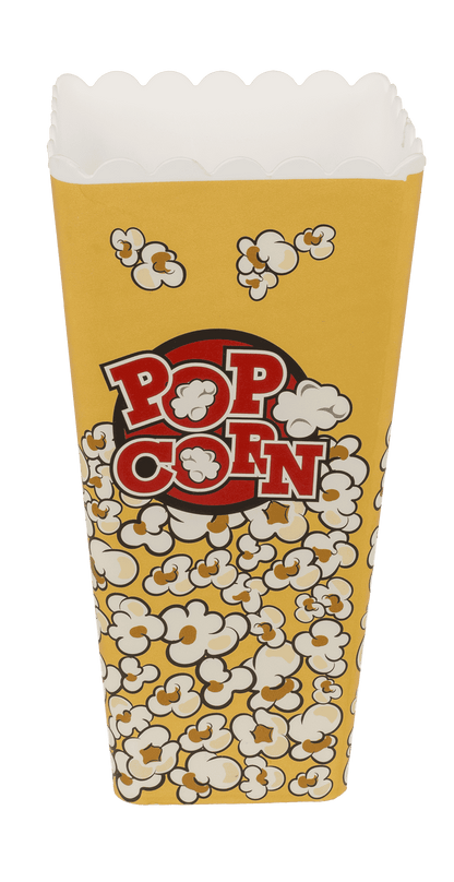 Square snack bucket, 10 x 10 x 24.2 cm,