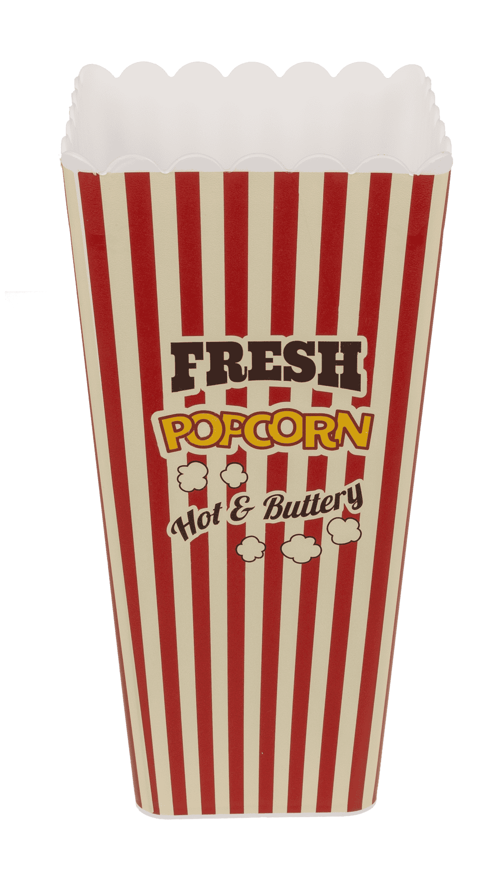 Square snack bucket, 10 x 10 x 24.2 cm,