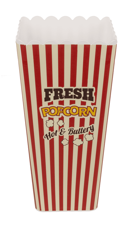 Square snack bucket, 10 x 10 x 24.2 cm,