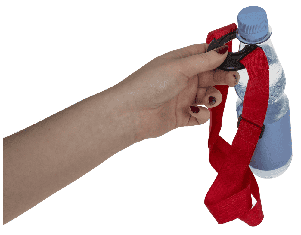 Porte-bouteilles à accrocher autour du cou