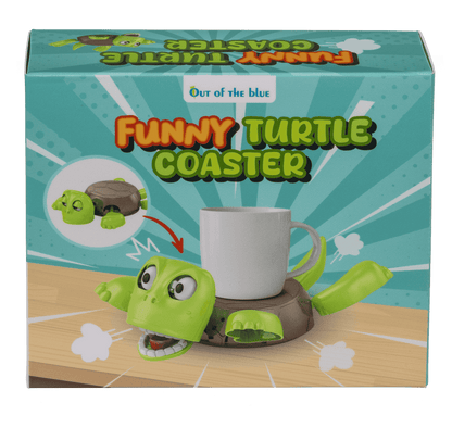 Untersetzer. lustige Schildkröte,