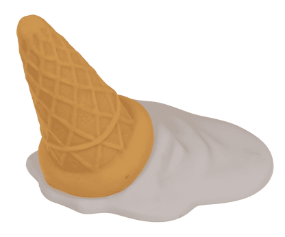 Door Stopper, Ice Cream, 11 x 9,5 x 10 cm,