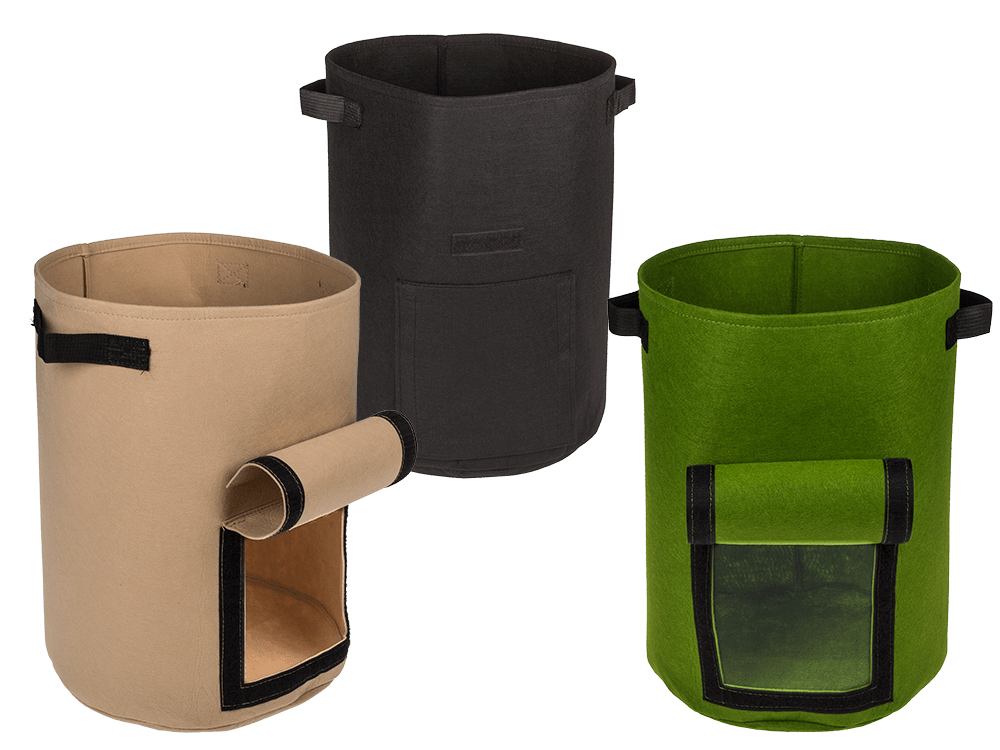 Felt Growing bag for Vegetables, ca. 35 x45 cm,