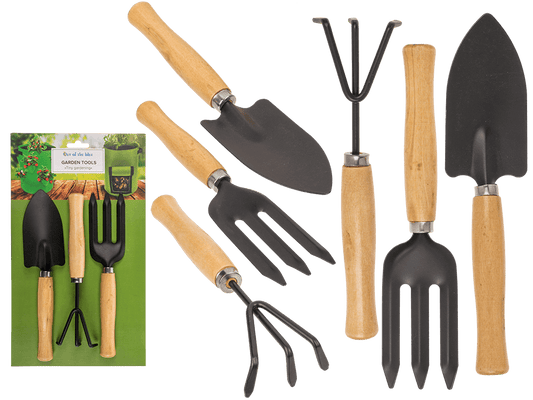 Small garden tools,Tiny Gardening, set of 3