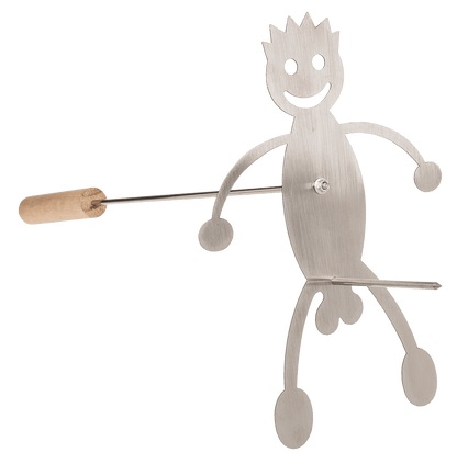 BBQ Roasting Sticks, Couple, set of 2, 20 cm,