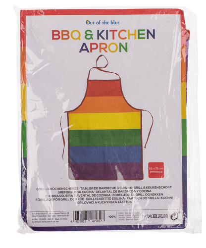 BBQ & Kitchen Apron, Pride,100%