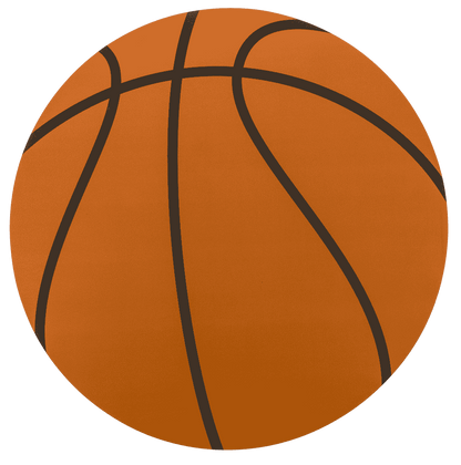 Polypropylen placemat, Sport Balls, D: 39 cm