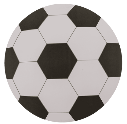 Polypropylen placemat, Sport Balls, D: 39 cm