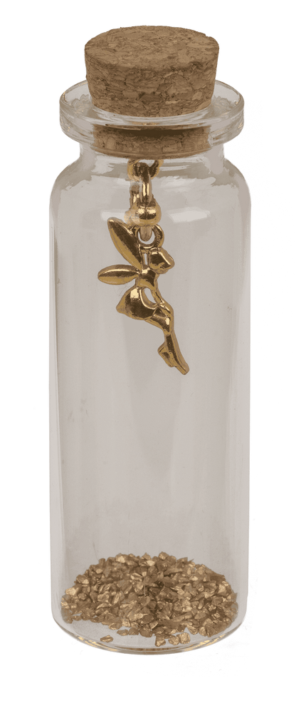 Glass vial with cork stopper, Magic,