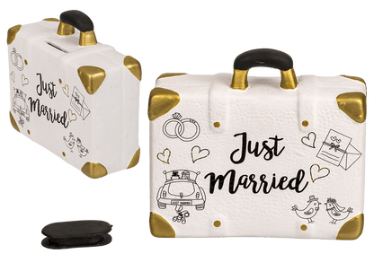 Savings box  suitcase , Just married,